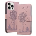thumbnail image 1 of Allytechgroup for iPhone 16 Pro Case with Credit Card Slot, RFID Blocking PU Leather Flip Wallet Case for Women Girls Shockproof Protective Case Cover for iPhone 16 Pro, Rosegold, 1 of 6