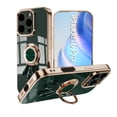 thumbnail image 1 of Allytechgroup iPhone 16 Pro Case Kickstand, Spaceman Bracket Design Shockproof Drop Proof Luxury Camera Lens Protective Phone Case for Apple iPhone 16 Pro, Darkgreen, 1 of 6