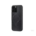 thumbnail image 1 of Allytechgroup for iPhone 16 Pro Max Case Compatible with MagSafe PU Leather Soft TPU Bumper Hard Back Military Grade Shockproof Magnetic Case, Black, 1 of 6