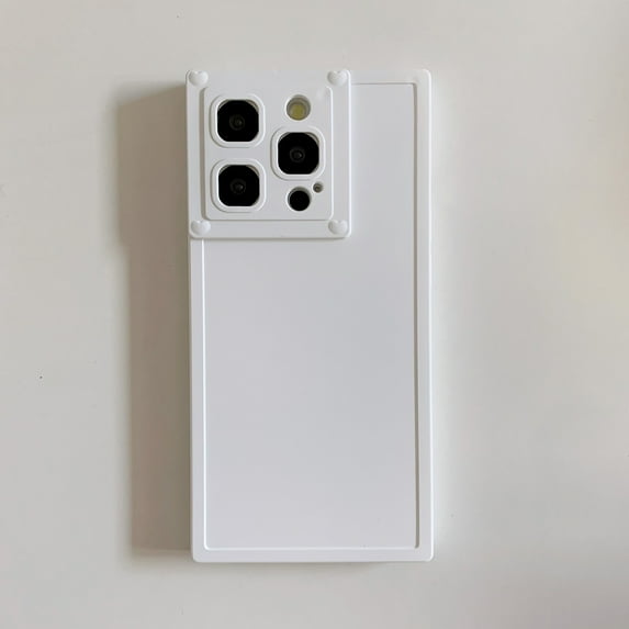 Allytechgroup iPhone 16 Pro Max Case Cover, Ultra-Slim Bumper with Camera Lens Protection Anti-Scratch Shockproof Rugged Phone Case for Apple iPhone 16 Pro Max, White