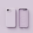 thumbnail image 1 of Allytechgroup iPhone 16e Case Magnetic, Compatible with Magsafe Liquid Silicone Shockproof Camera Lens Protective Phone Case for Apple iPhone 16e, Purple, 1 of 7