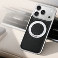 thumbnail image 1 of Allytechgroup iPhone 17 Pro Case with Magnetic Ring Holder, Rotating Kickstand Premium PU Leather PC Interior Shockproof Corner Protective Anti-Scratch Bumper Cover Case for Women Men, Black, 1 of 11