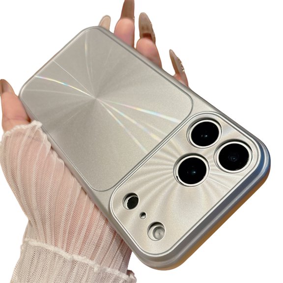 Allytechgroup for iPhone 17 Pro Max Back Cover Case with Magnetic, Shock-Absorbent Wireless Charging Non-Slip & Lightweight Design Shockproof Protective Bumper for Women Men