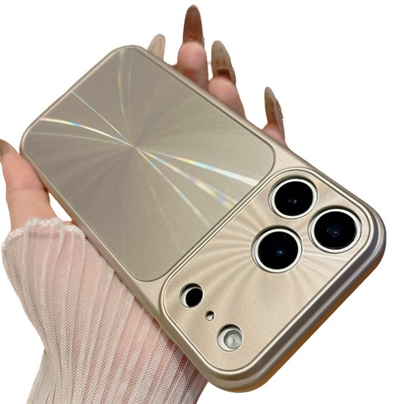Allytechgroup for iPhone 17 Pro Max Back Cover Case with Magnetic, Shock-Absorbent Wireless Charging Non-Slip & Lightweight Design Shockproof Protective Bumper for Women Men