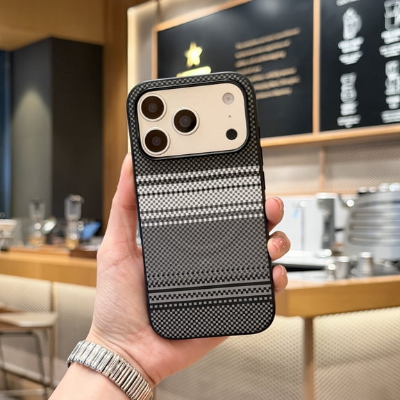 Allytechgroup for iPhone 17 Pro Max Back Cover Protective Case, Shock-Resistant Anti-Scratch Support Wireless Charging Magnetic Design Non-Slip Shockproof Bumper for iPhone 17 Pro Max, Black