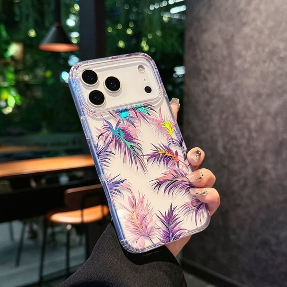 Allytechgroup Anti-Scratch Floral Soft Shell Fashion Cell Phone Case with 1 Phone Case for Apple iPhone 17 Pro Max, Other
