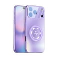 thumbnail image 1 of Allytechgroup for iPhone 17 Pro Max Case Cover with Magnetic Kickstand & Camera Lens Protector,  [Compatible with Magsafe] Lightweight PC+TPU Shell Shockproof Magnetic Cover for Women Men, Purple, 1 of 7