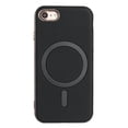 thumbnail image 1 of Allytechgroup iPhone 7 / 8 / SE 2022 & 2020 Case with Magnetic Ring, Compatible with Magsafe Slim Back Cover Flannel Inner Lining Shockproof Protective Phone Case for Apple iPhone SE 2 3, Black, 1 of 6