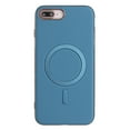 thumbnail image 1 of Allytechgroup iPhone 8 Plus/7 Plus Case with Magnetic Ring, Compatible with Magsafe Slim Back Cover Flannel Inner Lining Shockproof Protective Phone Case for Apple iPhone 8 Plus/7 Plus, Lightblue, 1 of 6