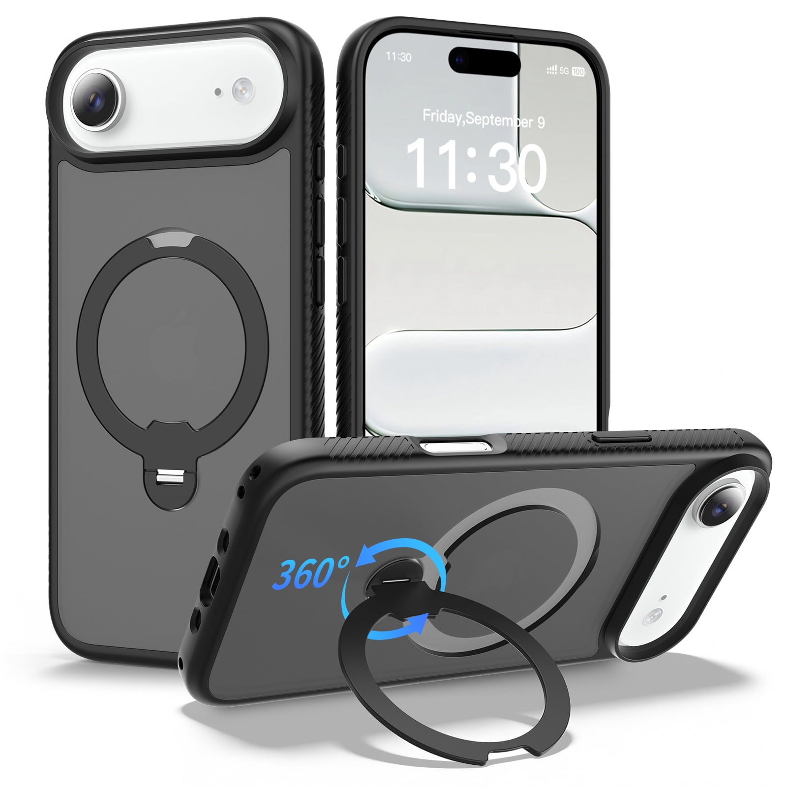 Allytechgroup for iPhone Air Magnetic Kickstand Phone Case with ...