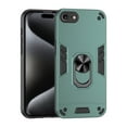 thumbnail image 1 of Allytechgroup iPhone SE 2022/2020 3rd 2nd Gen / iPhone 8 7 Case Cover, Bumper Shockproof Case with Ring Holder Stand Compatible with Car Mount Premium PC and TPU Phone Case, Darkgreen, 1 of 7