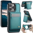 thumbnail image 1 of Allytechgroup for iPhone XR Case, Pu Leather Detachable Cards Holder 2 In 1 Wallet Case Comaptible with Magsafe Kickstand Magnetic Shockproof Back Cover for iPhone XR, Blue, 1 of 11