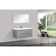 thumbnail image 1 of Alma 48 Inch Cement Gray Wall Mount Vanity With A Integrated Sink, 1 of 11