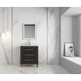 thumbnail image 1 of Alma Barsalona 30" Bathroom Vanity Dawn grey , Golden Brass Hardware, 1 of 13