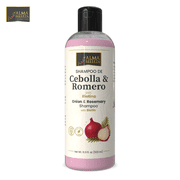 Alma Belleza Onion & Rosemary Shampoo with Biotin Shampoo de Cebolla y Romero con Biotina   16.9 fl oz | Unisex Hair Cleansing & Shine Formula