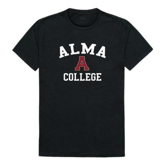 Alma College Scots Arch T-Shirt, Black - Extra Large