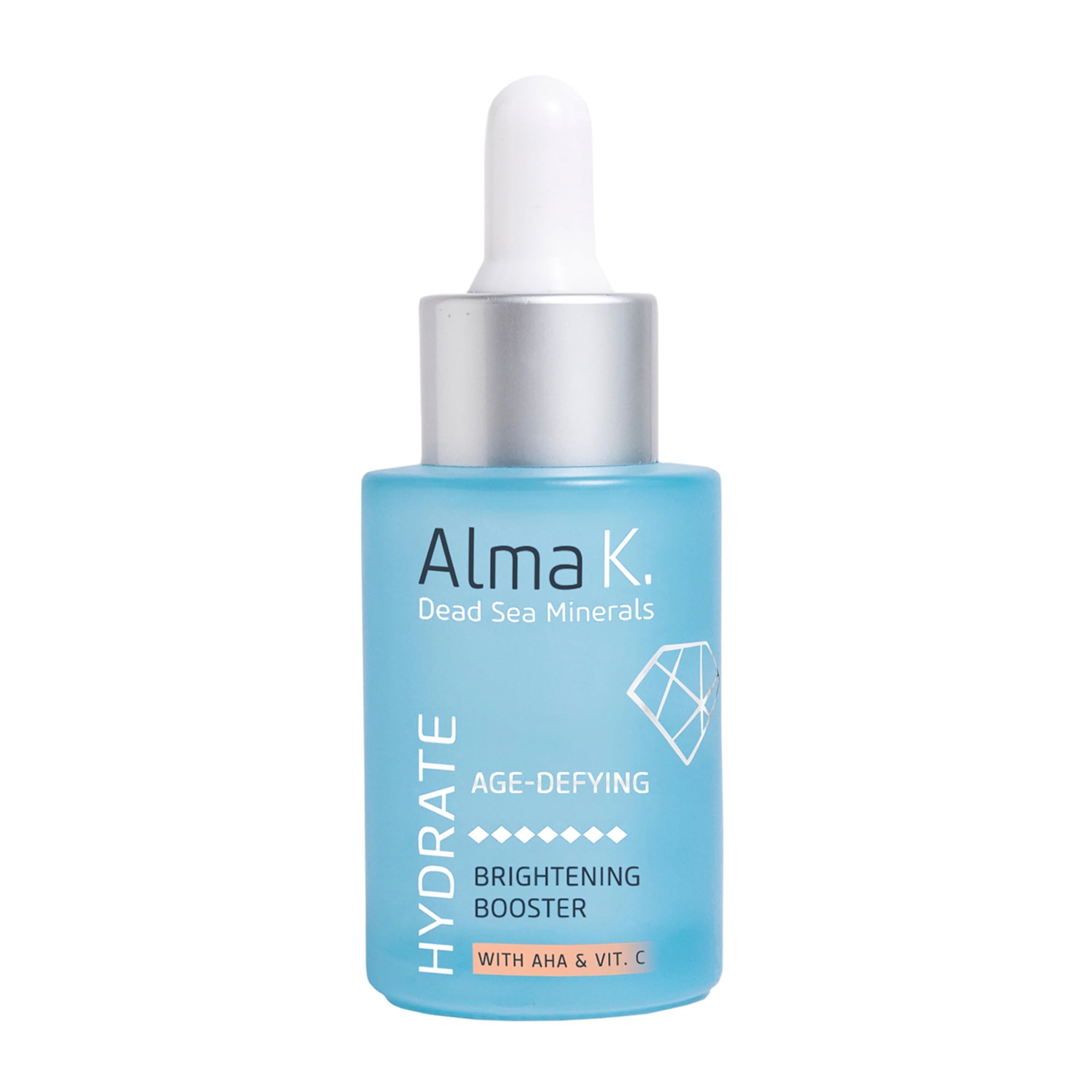 Alma K Brightening Booster with AHA and Vitamin C, Face Serum, 1 oz