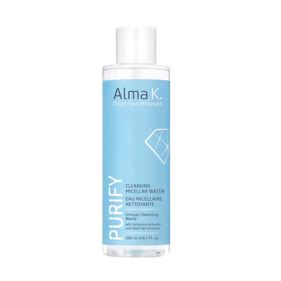 Alma K Cleansing Micellar Water, Face Cleanser, Makeup Remover, 6.7 oz
