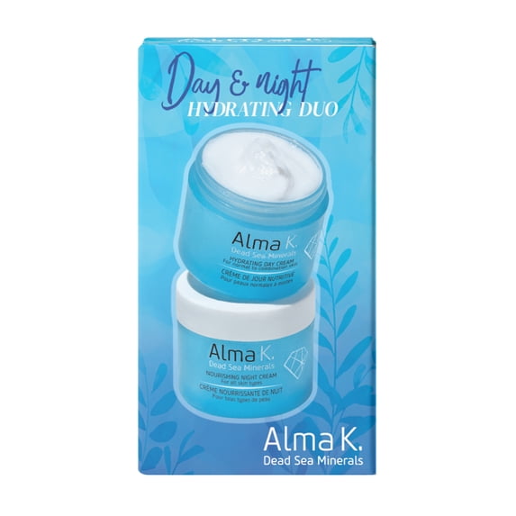Alma K Day and Night Hydrating Duo, Day Cream and Night Cream, 2 Pc