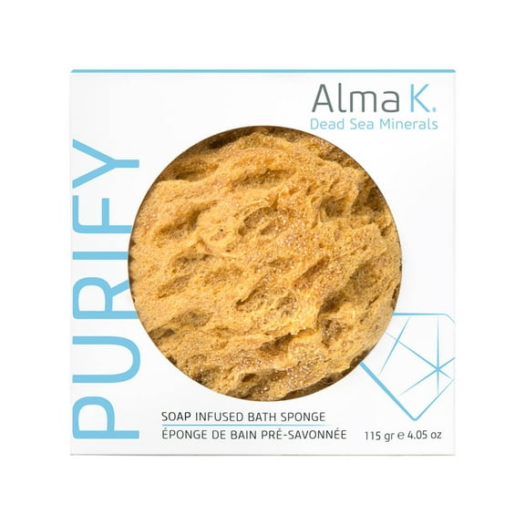 Alma K Soap Infused Bath Sponge, Bar Soap, 4.5 oz