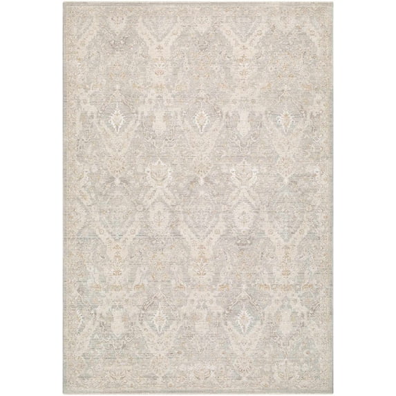 BoutiqueRugs Almaas Traditional Area Rug - Medium Gray, Sandstone, Ivory - 10' x 13'11"