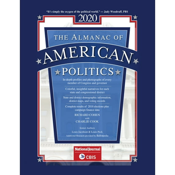 Almanac of American Politics 2020 (Paperback) by Columbia Books Inc (Editor)