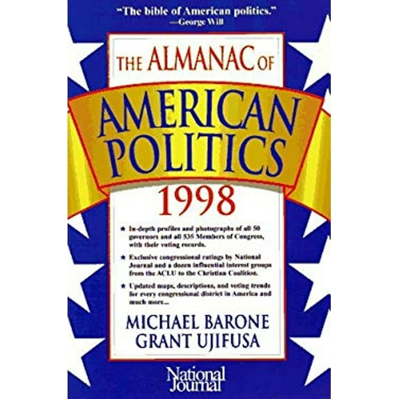 Pre-Owned Almanac of American Politics (Paperback) 0892340800 9780892340804