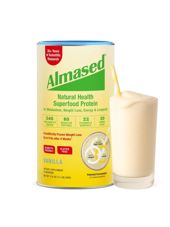 High-Protein Formula - Almond Vanilla 17.6 oz Pwdr