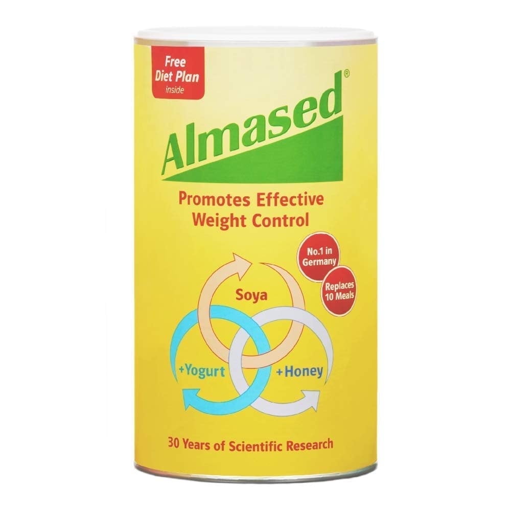 Almased Meal Replacement Shake Plant-Based Protein, Metabolism & Energy Booster, Weight Management 17.6 oz