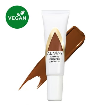 Almay Ageless Hydrating Liquid Concealer Makeup, Natural Finish, 050 Deep, 0.37 fl oz