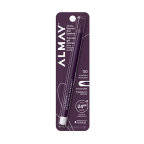 Almay All-Day Intense Gel Eyeliner Bold Longwear Eye Makeup, Hypoallergenic, 130 Pure Plum, 0.045 oz