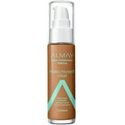 Almay Clear Complexion Makeup, Hypoallergenic, Cruelty Free, Fragrance Free, Dermatologist Tested Foundation, 1.0 oz - 800 Caramel