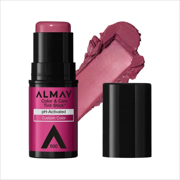 Almay Color & Care Tint Stick, Lip & Blush Stick, 500 Berry Flush, 0.25 oz