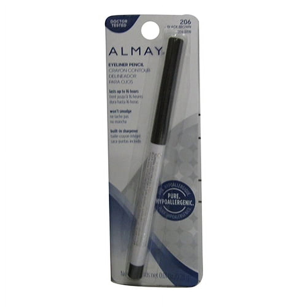 Almay Eyeliner Pencil Black/Brown 1 Ea, 2 Pack