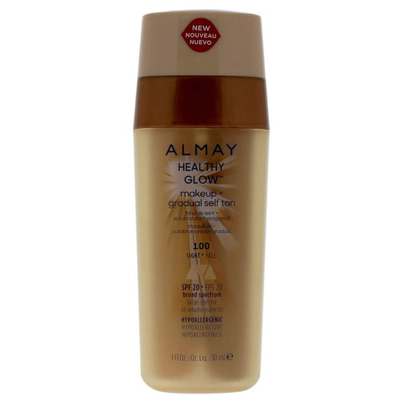 Almay Healthy Glow Makeup & Gradual Self Tan, Light C55