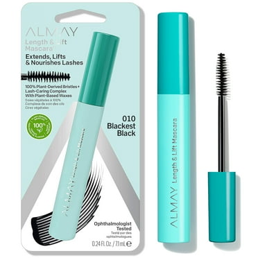 Almay Length and Lift Mascara, 010 Blackest Black, 0.24 fl oz