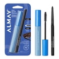 thumbnail image 1 of Almay Multi-Benefit Mascara & All-Day Eyeliner Pencil Duo, Eye Makeup, Hypoallergenic, Black Eyeliner and Black Brown Mascara, 1.1 oz, Black Eyeliner and Black Brown Mascara, 1.1 oz, 1 of 7