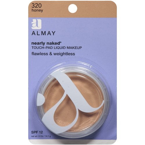 Almay: Nearly Naked Touch-Pad Liquid 320 Honey Makeup, 0.50 oz