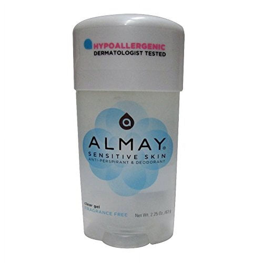 Almay Sensitive Skin Clear Gel AntiPerspirant & Deodorant, Fragrance