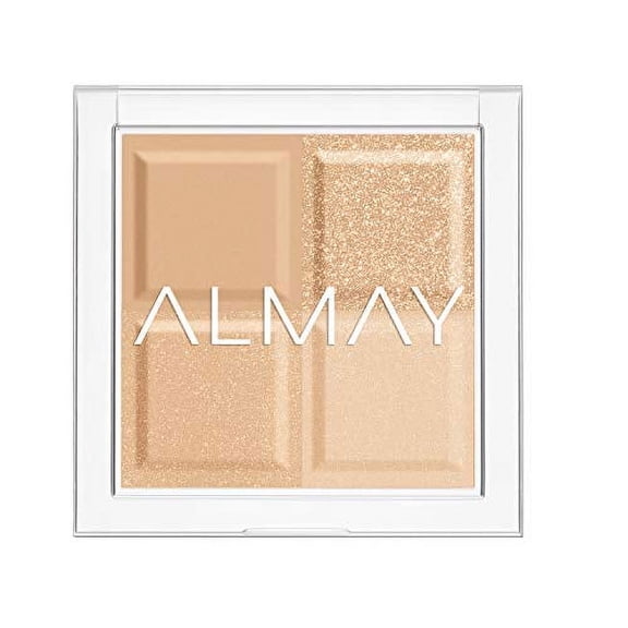 Almay Shadow Squad, Less is More, 1 count, eyeshadow palette, Gel,Powder