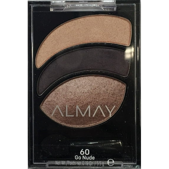 Almay Smokey Eyeshadow Trios, 60 Go Nude, 0.19 oz