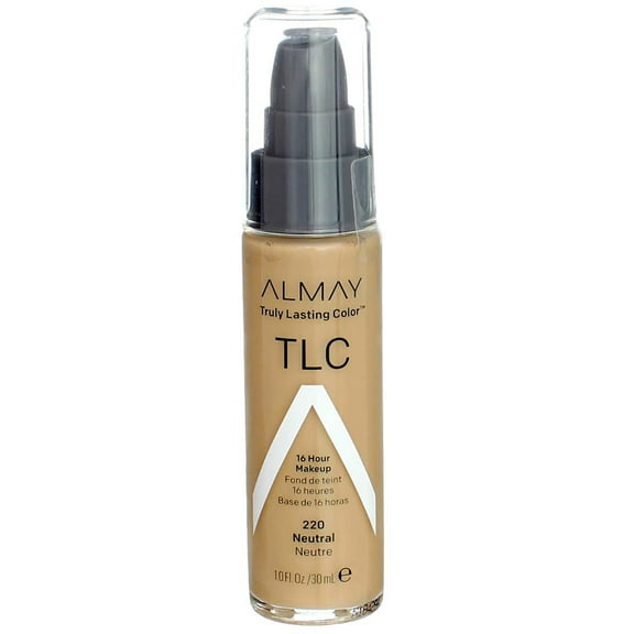 Almay TLC Truly Lasting Color 16 Hour Makeup, Neutral 04 [220] 1 oz (Pack of 3)