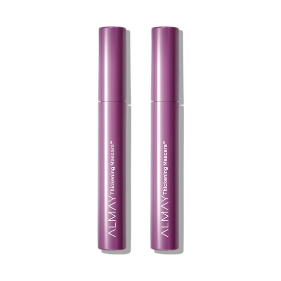 Almay Thickening Mascara, 402 Black, 0.26 fl oz, 2 pack
