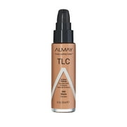 Almay Truly Lasting Color Liquid Foundation Makeup, Longwear Coverage, 280 Warm, 1 fl oz