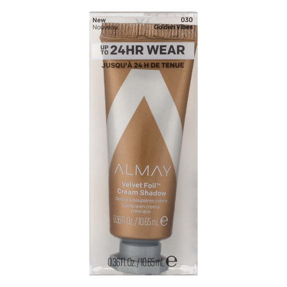 Almay Velvet Foil Cream Shadow Golden Vibes, 10.36 FL OZ