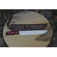 thumbnail image 1 of Almazan® Custom Hand Forged Stainless Steel 17" Kitchen Knife with Color Wood Handle, Multiuse Knife, 1 of 4