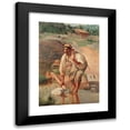 thumbnail image 1 of Almeida Júnior 18x24 Black Modern Framed Museum Art Print Titled - Interrupted Whetting, 1 of 5