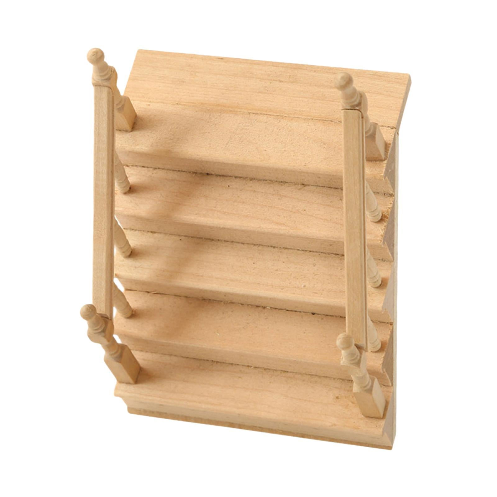 Almencla 1/12 Doll House Ladder Model Educational Toys Mini House ...