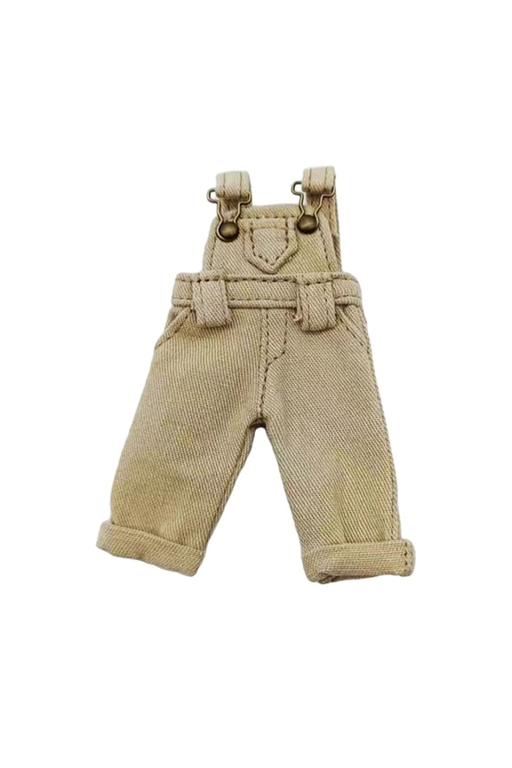 1:12 Dolls Clothes Pants Costume Fashion Clothes Model Outfit Cosplay Dress up Doll Clothing for BJD Dolls Ob11 Gsc DIY Dolls Beige