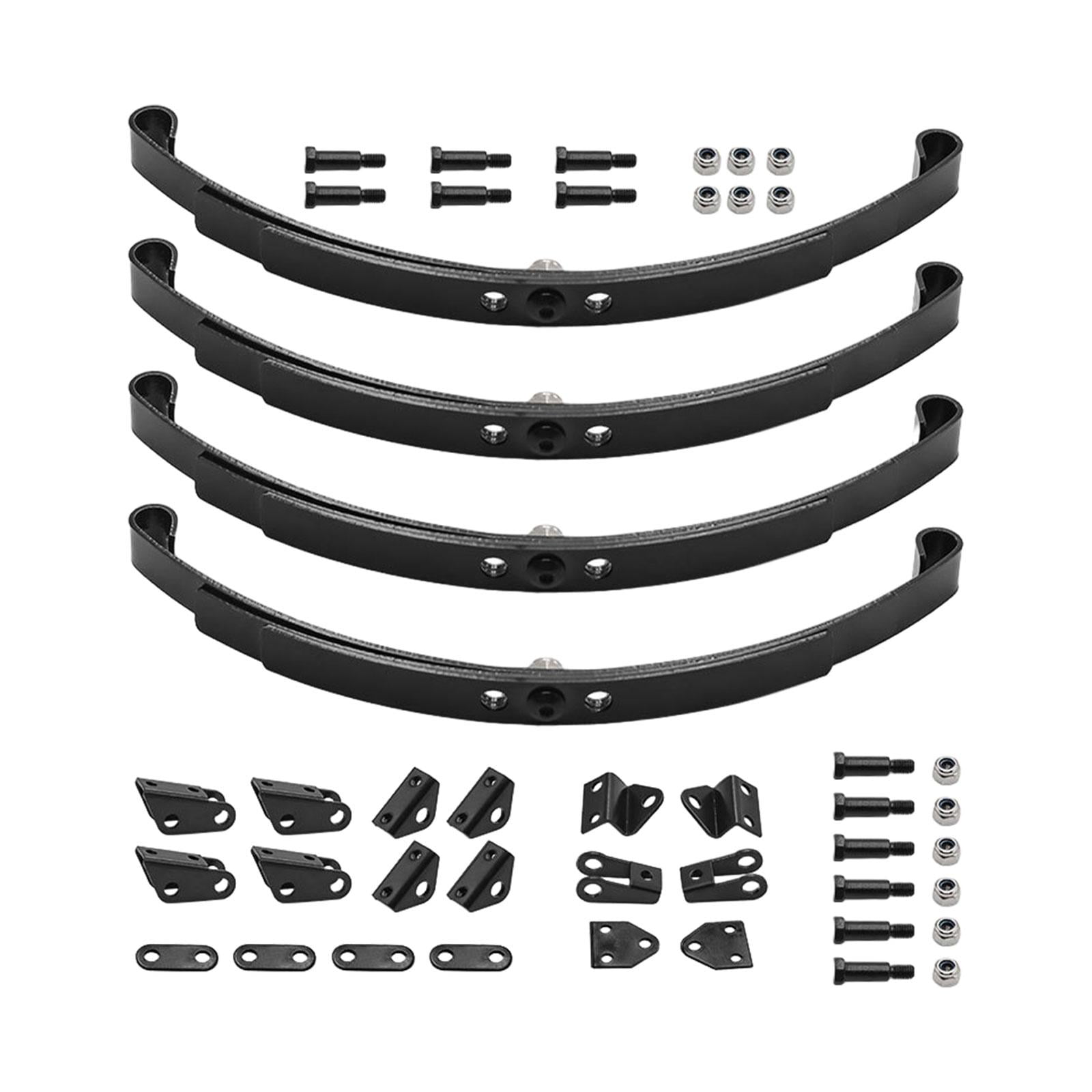 Almencla Front & Rear Aluminum Bumpers For WLtoys 1:28 RC Car - Upgrade Parts For K989 & 284131 Models (Blue)